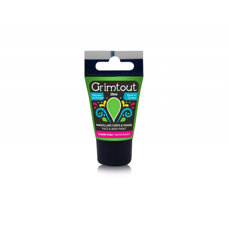 Maquillage grim'tubes liquide corps & visage tube 20 ml coloris vert