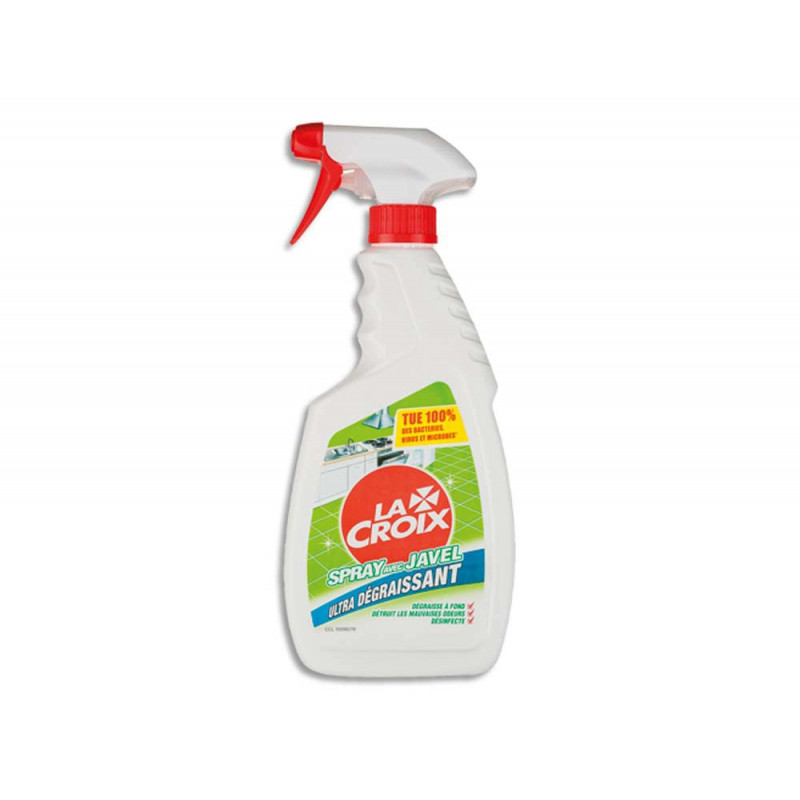 Spray javel la croix ultra dégraissante bactéricide 500 ml