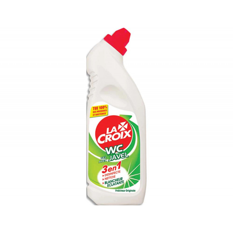 Gel wc la croix fraîcheur pure avec javel 750 ml