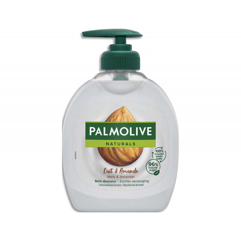 Savon liquide palmolive naturals ph neutre flacon pompe 300 ml
