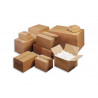 Caisses americaines double cannelure kraft ecru paquet de 10 50 x 40 x 40 cm