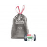 Sacs a lien coulissant alfapac recycles type 50 l boîte de 390
