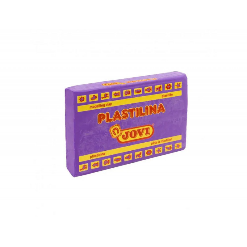 Pate a modeler jovi plastilina vegetale 350g coloris violet