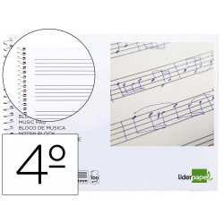 Bloc de musique liderpapel...