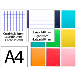Cahier spirale liderpapel...