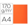 Chemise exacompta forever carte semi rigide recyclée 240x320mm 180g coloris orange lot 100 unités