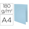 Chemise exacompta forever carte semi rigide recyclée 240x320mm 180g coloris bleu clair lot 100 unités