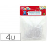 Plaque graine creative picots support perles a repasser 10cmsachet 4 unites