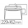Enveloppe gpv c5 162x229mm 90g adhésive fermeture rapide sécurisée définitive fenêtre 45x100mm blanche boîte 500 unités