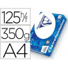 Papier clairefontaine clairalfa extra blanc a4 350g/m2 blancheur 170 opacité 93 rigidité 135 toucher satiné 125 feuilles