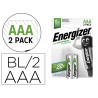 Pile energizer rechargeable extrême hr3 aaa 800 blister 2 unités
