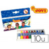 Bâtonnet maquillage jovi nettoyage eau savon coloris assortis coffret 10 unités 4g