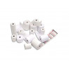 Bobine tpe exacompta papier thermique 80x72mm longueur 76m 48g/m2 mandarin 12mm