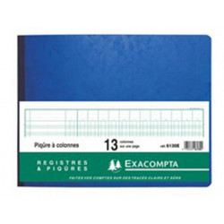 Registre piqûre exacompta...