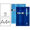 Cahier dessin piqué clairefontaine extra blanc couverture pelliculée a4+ 24x32cm 32 pages 125g uni