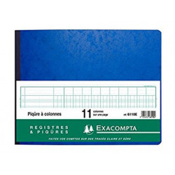 Registre piqûre exacompta...