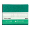 Registre piqûre exacompta colonnes 320x250mm 24 lignes 20 colonnes/2 pages 80 pages
