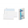 Bloc enveloppe précasée gpv détachable adhésive vélin blanc 90g dl 110x220mm fond gris bloc 50 unités