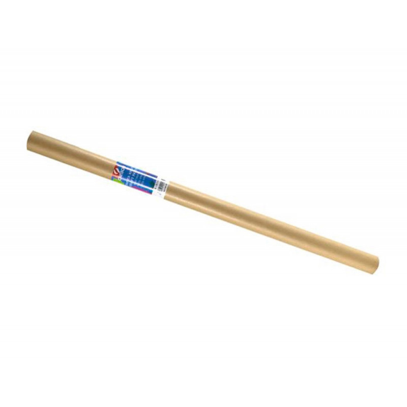 Papier kraft canson 60g/m2 coloris brun rouleau 1x10m