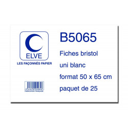 Feuille bristol elve...