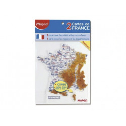 Carte géographique maped...