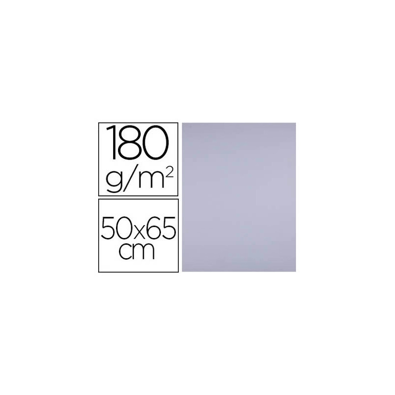 Papier cartonne liderpapel 50x65cm 180gr coloris lilas