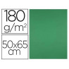 Papier cartonne liderpapel 50x65cm 180gr coloris vert noel