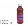Peinture acrylique lefranc bourgeois glossy fluide brillante indélébile multi-supports chocolat flacon 500ml