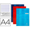 Répertoire clairefontaine piqûre papier vélin velouté couverture pelliculée lavable a4 210x297mm 96 pages 90g 5x5mm