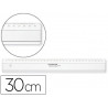 Règle plate staedler mars plexiglas 30cm bords anti-tâches 1 biseau gravé ineffaçable