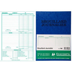 Registre comptable piqué...