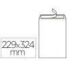 Pochette gpv économique adhésive vélin blanc 90g c4 229x324mm sachet 25 unités