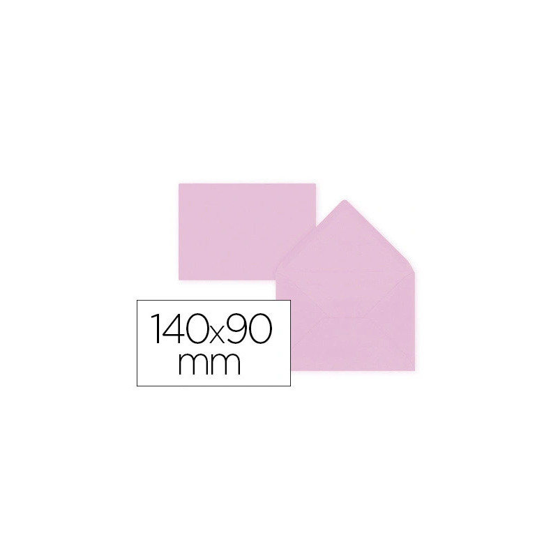 Enveloppe gpv élections c30 90x140mm 80g recyclable non gommée patte triangulaire coloris rose boîte 1000 unités