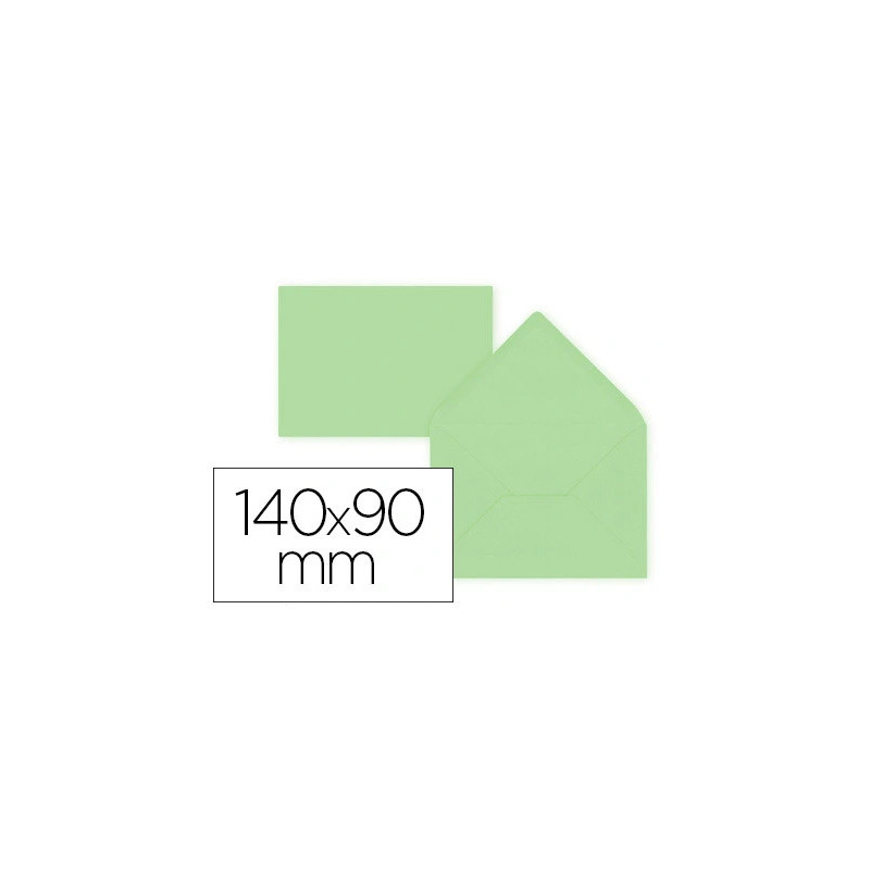 Enveloppe gpv élections c30 90x140mm 80g recyclable non gommée patte triangulaire coloris vert boîte 1000 unités