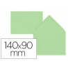 Enveloppe gpv élections c30 90x140mm 80g recyclable non gommée patte triangulaire coloris vert boîte 1000 unités