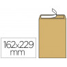 Pochette kraft gpv adhésive qualité supérieure c5 162x229mm 90g boîte 500 unités