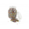Perle rocaille opaque diamètre 3mm bocal 500g