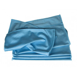 Lavette microfibre bleue...