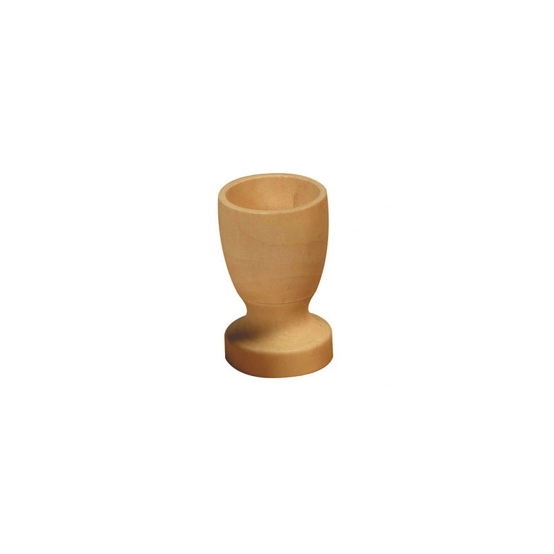 Coquetier en bois à décorer hauteur 7cm