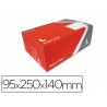 Boîte expédition postale gpv pack'n post 395x250x140mm taille l emplacement précasé livrée plat
