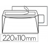 Enveloppe gpv green dl 110x220mm 75g adhésive fenêtre 45x100mm coloris blanc boîte 500 unités
