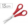 Ciseaux écolier économique bouts ronds lames graduées inox gauchers 13cm