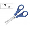 Ciseaux écolier économique bouts ronds lames graduées inox droitiers 13cm