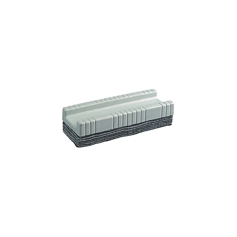 Brosse jpc tableau blanc corps plastique 10 lamelles feutres détachables 14,4x5,5cm