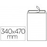 Pochette gpv kraft bulles air économique 340x470mm k coloris blanc 75g sachet 10 unités