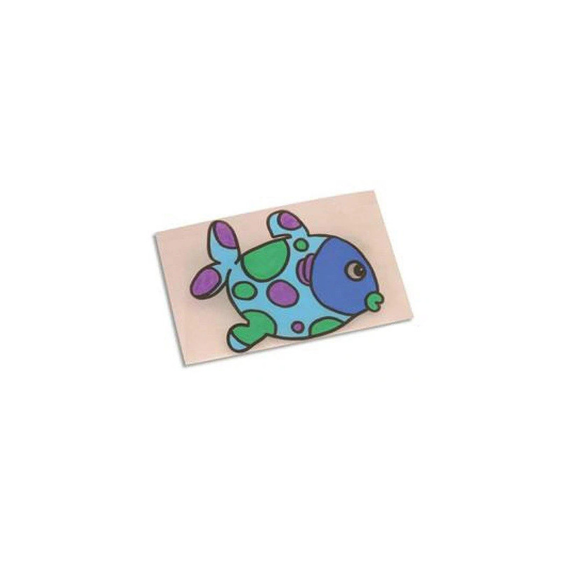 Plastique fou rétractable à chaud coloris blanc paquet 7 feuilles