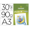 Bloc canson mes premiers dessins a3 297x420mm paquet 30f
