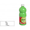 Gouache lefranc bourgeois liquide redimix non toxique fluide couvrante prête à l'emploi vert clair flacon 1000ml