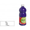 Gouache lefranc bourgeois liquide redimix non toxique fluide couvrante prête à l'emploi violet flacon 1000ml