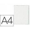 Protège-cahier elba standard pvc cristal 20/100e rabat a4 210x297mm incolore